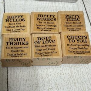 Stampin’ Up! Lots of Thoughts 6 Piece Set